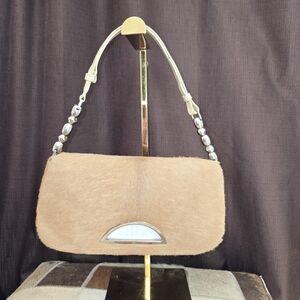 Christian Dior Ponyhair Malice Shoulder Bag